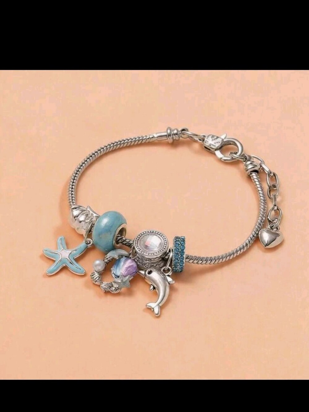 1pc Ocean Themed Ceramic Pendants Starfish, Dolphin Shellfish, Clam, Shaped